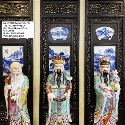 Tượng Phúc Lộc Thọ Thủ Công Hàng Kỹ